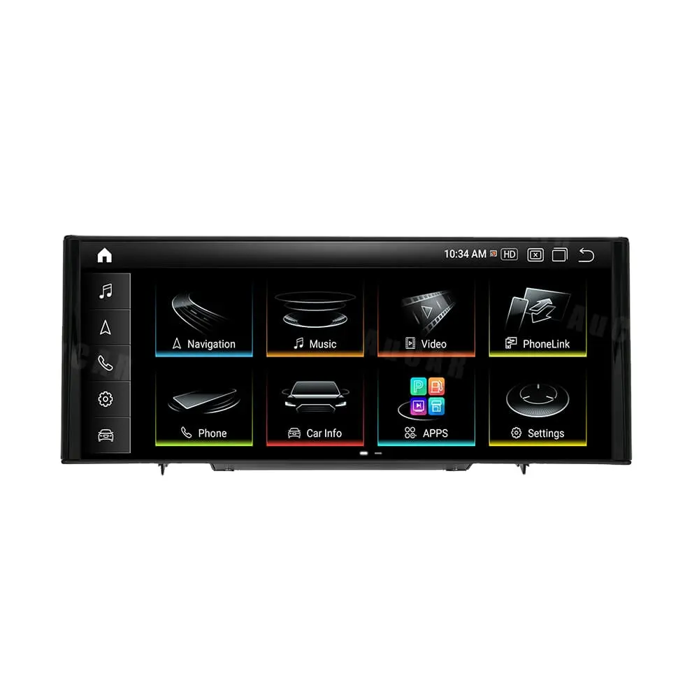 AuCar 12,3'' neuester Android 13 Touchscreen Autoradio GPS Navigation für Audi Q3 SQ3 RSQ3 2013-2018 Auto Video Stereo DVD Player