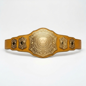 Custom <b>Wrestling</b> Award <b>Belt</b> Personalized Championship <b>Belt</b> Premium Metal Plates Leather Strap Engraved Sports Logo Name Design - Product Image 3