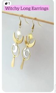 Pure Meta cuffl <b>Earring</b> for Wedding Engagement Indian Jewellery Traditional Gold Plated High Finishing Gift Fashion Designer - Product Image 2