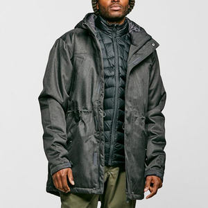 Veste coupe-vent longue pour homme, imperméable, légère, vêtements d'extérieur pour la pluie, les voyages, le printemps, l'automne, sur mesure, OEM, vente en gros - Product Image 1