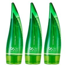 Holika Holika Aloe Hydro Formula 96% Gel Calmante 250ml Paquete de 3 con Descuento, Ingrediente Principal Aloe Vera para el Rostro - Product Image 1