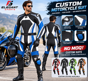 Traje de motociclista premium para hombre, fabricado con material duradero, ropa protectora para motociclismo y carreras de autos, ajuste cómodo. - Product Image 1