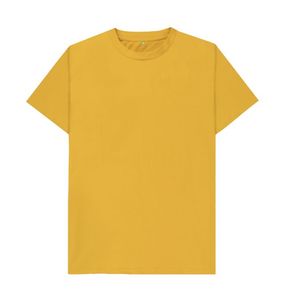 เสื้อยืดคอกลมทรงปกติ ผ้าโดบี้โพลีเอสเตอร์/คอตตอน 240gsm ปรับแต่งได้ เป็นมิตรต่อสิ่งแวดล้อม ยูนิเซ็กส์ ซักแล้ว ใส่สบาย - Product Image 3