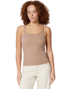 Camisola sin mangas de algodón suave para mujer, top básico de moda con tirantes ajustables, proveedor mayorista OEM ODM - Product Image 1