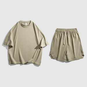Ensemble Coordonné Homme Style Urbain Oversize Été : Chemise et Short Assortis Respirant Décontracté Deux Pièces - Product Image 4