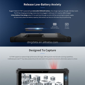 Tablet PC Industrial Dingdata E17TWP de <span class=keywords><strong>10</strong></span>.1 Pulgadas, Intel IP65 Resistente al Agua, 4G/3G/Wi-Fi, Pantalla Táctil Capacitiva FHD, 8GB 128GB, <span class=keywords><strong>Win</strong></span> 11 de <span class=keywords><strong>64</strong></span> bits - Product Image 5