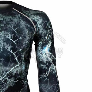 Wholesale Customized Logo <b>Men</b> <b>Compression</b> <b>Shirt</b> Long Sleeves Gym Wear <b>Compression</b> <b>Shirts</b> <b>For</b> <b>Men</b> - Product Image 5