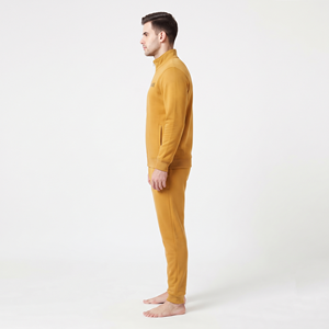 Ensemble de survêtement tendance pour homme, 2 pièces, avec fermeture éclair intégrale, pour entraînement sportif et jogging, vente en gros - Product Image 3