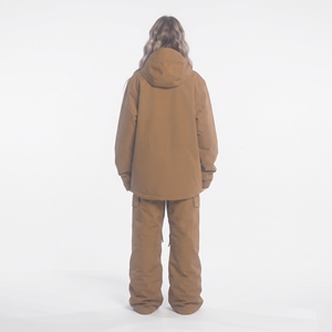 Traje de Esquí Impermeable para Mujer Hawk Eye, Conjunto de Chaqueta con Capucha y Pantalones, Aislamiento Sintético, Ropa para Nieve al Aire Libre - Product Image 5