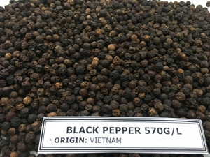 Pimienta Blanca Natural Seca de Alta Densidad 570 G/L 5mm, Paquete a Granel de 50kg |   Celeste VILACONIC - Product Image 1