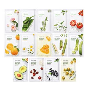 Mascarilla Facial Hidratante Nature Republic Real Nature Mask Sheet 10+10 con Aloe Vera e Ingredientes Herbales - Product Image 1