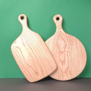 Planche à découper double face en bois d'acacia personnalisée, bloc de découpe en bois massif avec fonction antibactérienne pour la cuisine - Product Image 1