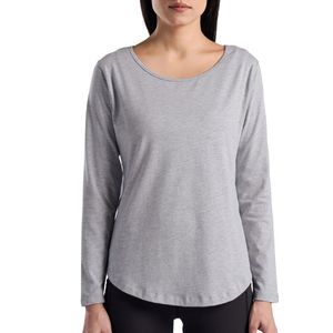 Chemises décontractées à manches longues pour femmes, tricotées, avec dentelle, col rond, coupe ample et respirante, idéales pour l'été - Product Image 4