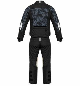 Combinaison textile noire respirante imprimée GS Rallye BW Motorrad unisexe, Cordura 3 couches, touring/tout-terrain, 4 saisons, imperméable - Product Image 2