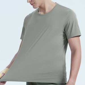 Camisetas de Verano Tipo Lino, 100% Poliéster, 130 g/m², Lisas para Impresión, Camisetas al por Mayor, Camisetas para Hombre - Product Image 4