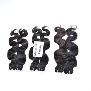 Extensions de cheveux humains indiens 100% de la meilleure qualité, 32 pouces, 1 paquet, ondulés, produit naturel, cheveux humains non traités, en vente - Product Image 5