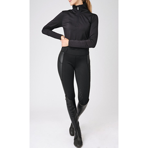High Quality Durable Equestrian Clothing Full Seat Silicone Horse <b>Riding</b> <b>Tights</b> <b>with</b> <b>Phone</b> <b>Pocket</b> Manufacturer's <b>Riding</b> <b>Tights</b> - Product Image 2