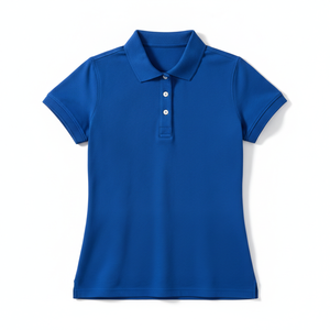 Camiseta Polo para Mujer, Top Ventas, con Logotipo Personalizado, Cuello Redondo, Manga Corta - Product Image 4