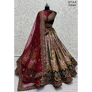 Nupcial Indio Desgaste Terciopelo Colecciones Para Novia Con Zarkhan Trabajo Por Fabzone - Product Image 5