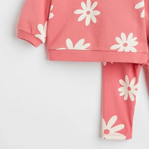 Conjunto Deportivo Moderno para Niñas, Manga Larga, Logotipo Personalizado, 100% Algodón, Secado Rápido, Ropa Deportiva Cómoda para la Escuela - Product Image 2