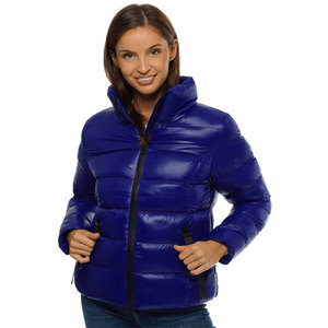 Chaqueta Acolchada de Invierno para Mujer OEM/ODM, Chaqueta Acolchada de Poliéster Grueso de Color Sólido, Transpirable y de la Mejor Calidad - Product Image 5