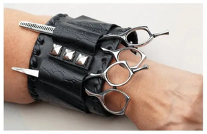 Étui de rangement pour ciseaux de coiffure en acier inoxydable, pochette de barbier, étui pour outils de salon - Product Image 3