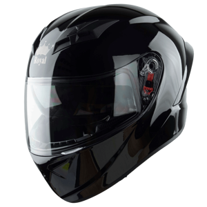 Casque intégral ROYAL/ROC M266-2K avec visière double ABS graphique, mousse EPS, homologué DOT, fermeture rapide, neuf, tailles L/XL, intérieur entièrement amovible - Product Image 4