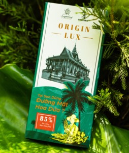 Barre de chocolat noir au nectar de noix de coco 85% cacao pour des collations saines, chocolat en gros avec emballage personnalisé en boîte cadeau - Product Image 4