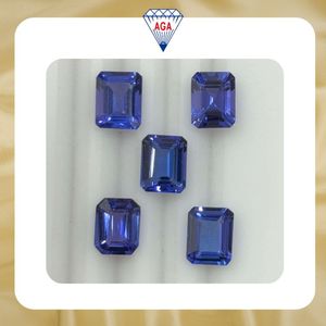 พลอยแทนซาไนต์สีน้ำเงินรอยัลธรรมชาติ รูปทรงแปดเหลี่ยม เจียระไนแบบหลวม เกรด AAA สีสม่ำเสมอ คุณภาพพรีเมียม สำหรับทำเครื่องประดับ ขายส่งจำนวนมาก หินปรับขนาดได้ - Product Image 6