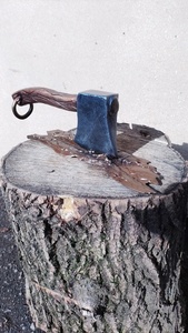 Poignée de porte en fer forgé peinte résistante à la rouille, en forme de marteau, style traditionnel, facile à installer - Product Image 4