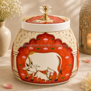 Pot à fruits secs en métal artistique avec un design artisanal pour le rangement et la présentation décorative - Product Image 5