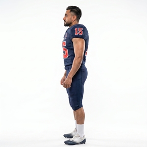 Conjunto de Uniforme de Fútbol Americano Personalizado Premium, Jersey de Malla Resistente, Uniforme de Equipo para Hombre Adulto, Secado Rápido, OEM - Product Image 3