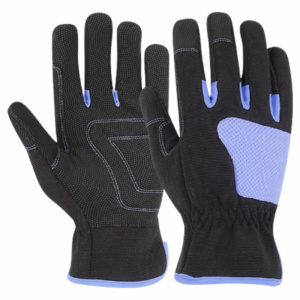 Gants de travail mécaniques de haute qualité en cuir synthétique Amara, respirants, avec dos de la main en Spandex résistant aux chocs, pour la sécurité des mécaniciens - Product Image 4