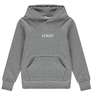 เสื้อฮู้ดดี้คุณภาพสูงสำหรับเด็ก พร้อมบริการพิมพ์โลโก้ตามสั่ง สวมใส่สบาย ทรงโอเวอร์ไซส์ มีกระเป๋า เหมาะสำหรับใส่ลำลอง - Product Image 1