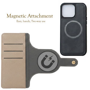 Funda Magnética Desmontable 2 en 1 con Cartera para iPhone 17 16 15 Samsung 25S - Product Image 2