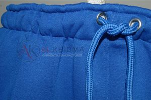 Pantalon de jogging en molleton de coton pour homme, léger, anti-rétrécissement, respirant, anti-plis, anti-boulochage, avec cordon de serrage, logo personnalisé - Product Image 4