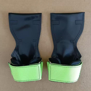 Agarraderas de Gimnasio Personalizadas OEM, Agarre de Mano de Cuero Premium con Soporte de Muñeca Ajustable - Product Image 2
