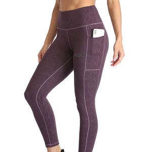 Leggings Deportivos de Cintura Alta para Mujer, Tallas Grandes, Cintura Elástica, Transpirables, de Secado Rápido, con Impresión Digital Personalizada, para Entrenamiento - Product Image 2