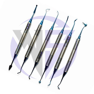 Juego de 6 Instrumentos Dentales para Rellenos de Composite, Herramientas de Colocación de Composite de Doble Punta - Product Image 6