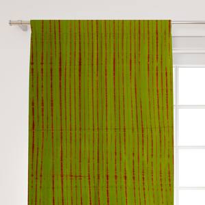 Rideau en coton imprimé à la main, motif floral indien, draperie de fenêtre faite à la main, textile de maison, panneau de rideau pour salon, chambre, hôtel - Product Image 3