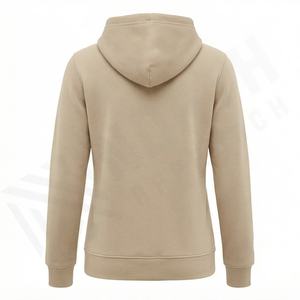 Jersey extragrande de algodón polar de alta calidad, Sudadera de cuello redondo para mujer, sudaderas con capucha gráficas bordadas con logotipo personalizado, ropa de calle para mujer - Product Image 3