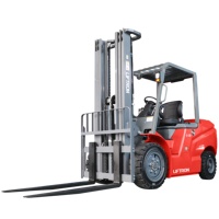 Montacargas Eléctrico Industrial Liftron CPD30 con Batería de Iones de Litio y Neumáticos Sólidos para Línea de Ensamblaje, Suministro y Movimiento de Materiales Internos