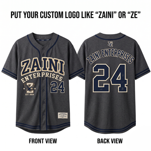 ZAINI Men Baseball Jersey 180 GSM Premium Polyester Interlock <b>Light</b> for Custom Sublimation Embroidery Heat Transfer Tackle - Product Image 1
