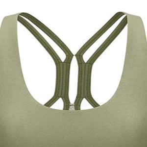 Custom Logo Front Lightweight Breathable Women's High Support Gym Yoga Sports <b>Bra</b>-Wholesale Price Latest Arrivals - Product Image 3