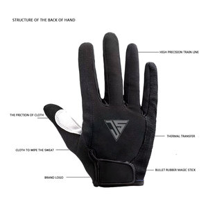 Guantes de invierno para exteriores, antideslizantes, con pantalla táctil, para clima frío, ciclismo, conducción, senderismo, correr - Product Image 3