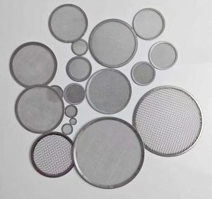 Stainless Steel (SS304/SS316) Wire Mesh Strainer for <b>Plastic</b> Recycling Machines & Granulation 50 Micron Industrial Filter - Product Image 2