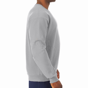 Sweat-shirt ras du cou décontracté pour hommes, échantillon gratuit, hiver, automne, pull chaud, manches longues, doublé polaire, vente élégante et confortable - Product Image 2