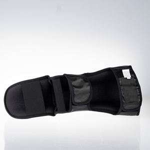 Protections de tibia en PU de haute qualité pour le Muay Thai, le kick boxing et les arts martiaux, équipement de protection sportive personnalisé avec logo, OEM - Product Image 6