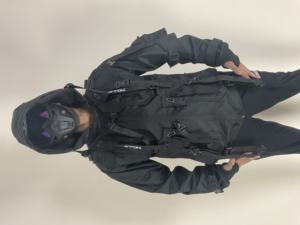 Veste d'hiver imperméable et respirante Techwear pour hommes coupe-vent à capuche noir personnalisé en gros avec veste Streetwear élégante pour hommes - Product Image 6