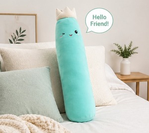 Cojín de Peluche para Niños, Almohada de Tela Suave de Velboa, Soporte Seguro para Dormir para Bebés, Personalizado, OEM, Venta al Por Mayor - Product Image 1